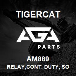 AM889 Tigercat RELAY,CONT. DUTY, SOLENOID 12V W.R. 120 | AGA Parts