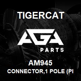 AM945 Tigercat CONNECTOR,1 POLE (PIN) 8-10GA DEUTSCH | AGA Parts