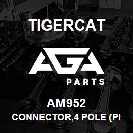 AM952 Tigercat CONNECTOR,4 POLE (PIN) DEUTSCH | AGA Parts