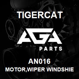 AN016 Tigercat MOTOR,WIPER WINDSHIELD 68 DEG 2SPEED 12V | AGA Parts