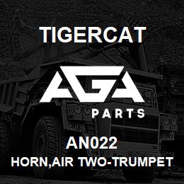 AN022 Tigercat HORN,AIR TWO-TRUMPET 12V | AGA Parts