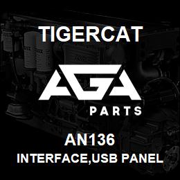 AN136 Tigercat INTERFACE,USB PANEL MOUNT 'A' | AGA Parts