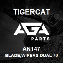 AN147 Tigercat BLADE,WIPERS DUAL 700MM | AGA Parts