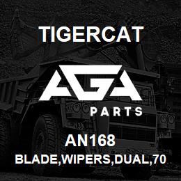 AN168 Tigercat BLADE,WIPERS,DUAL,700MM,FLAT | AGA Parts