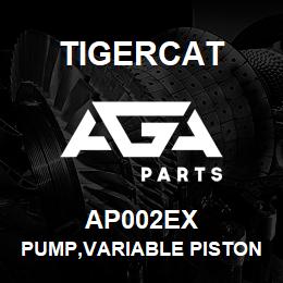 AP002EX Tigercat PUMP,VARIABLE PISTON, REBUILT | AGA Parts