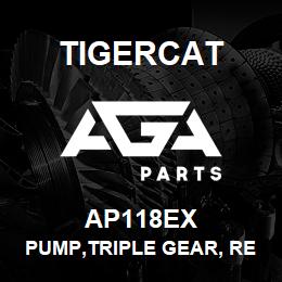 AP118EX Tigercat PUMP,TRIPLE GEAR, REBUILT | AGA Parts