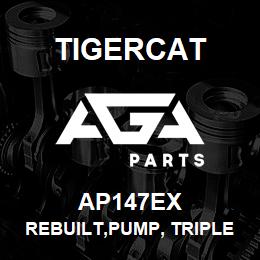 AP147EX Tigercat REBUILT,PUMP, TRIPLE GEAR P365 89 89 74 | AGA Parts