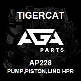 AP228 Tigercat PUMP,PISTON,LIND HPR 105CC RH | AGA Parts