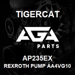 AP235EX Tigercat REXROTH PUMP AA4VG105 | AGA Parts