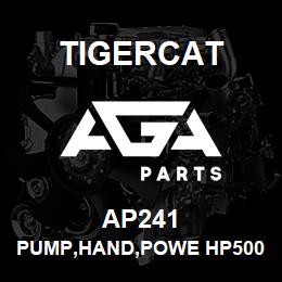 AP241 Tigercat PUMP,HAND,POWE HP5000 6CC | AGA Parts