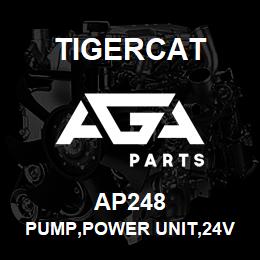 AP248 Tigercat PUMP,POWER UNIT,24V 0.057CUIN 1.5LTANK | AGA Parts