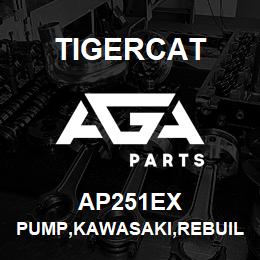 AP251EX Tigercat PUMP,KAWASAKI,REBUILT | AGA Parts