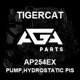 AP254EX Tigercat PUMP,HYDROSTATIC PISTON, 125CC, 24V | AGA Parts