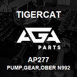 AP277 Tigercat PUMP,GEAR,OBER N992 26L/MIN 1/4HP 24VDC | AGA Parts