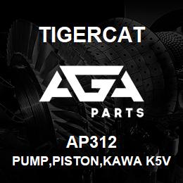 AP312 Tigercat PUMP,PISTON,KAWA K5V 200CC RH | AGA Parts