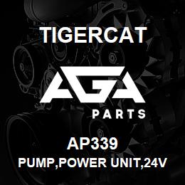 AP339 Tigercat PUMP,POWER UNIT,24V 0.059CUIN 1.5LTANK | AGA Parts