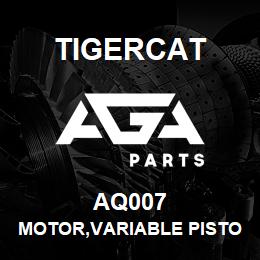 AQ007 Tigercat MOTOR,VARIABLE PISTON HMR90 | AGA Parts