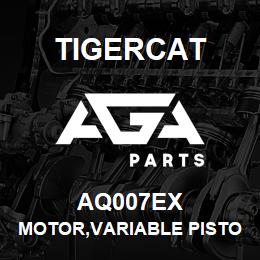 AQ007EX Tigercat MOTOR,VARIABLE PISTON, REBUILT | AGA Parts