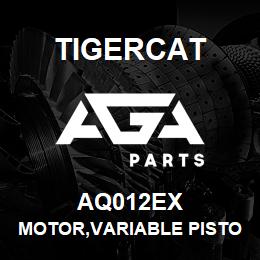 AQ012EX Tigercat MOTOR,VARIABLE PISTON AA6VM160, REBUILT | AGA Parts