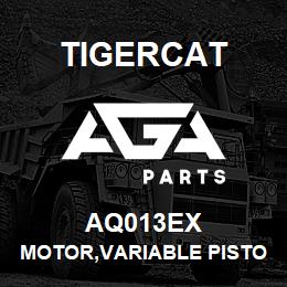 AQ013EX Tigercat MOTOR,VARIABLE PISTON, REBUILT | AGA Parts