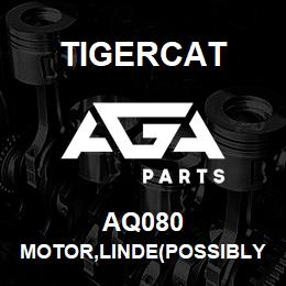 AQ080 Tigercat MOTOR,LINDE(POSSIBLY USE KIT-SEE NOTES!) | AGA Parts