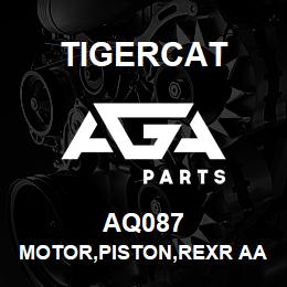 AQ087 Tigercat MOTOR,PISTON,REXR AA6VM 160CC BI | AGA Parts