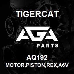 AQ192 Tigercat MOTOR,PISTON,REX,A6VE,115CC | AGA Parts