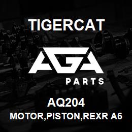 AQ204 Tigercat MOTOR,PISTON,REXR A6VM 170CC LH | AGA Parts