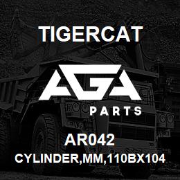 AR042 Tigercat CYLINDER,MM,110BX1047S | AGA Parts