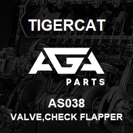 AS038 Tigercat VALVE,CHECK FLAPPER 32NPT(F)-32NPT(F) | AGA Parts