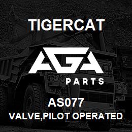 AS077 Tigercat VALVE,PILOT OPERATED CHECK,T11-A-CAVITY | AGA Parts