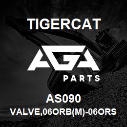 AS090 Tigercat VALVE,06ORB(M)-06ORS(M) CHECK | AGA Parts