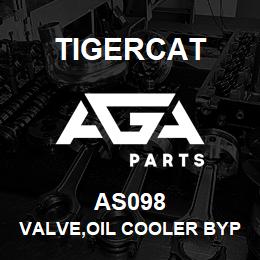 AS098 Tigercat VALVE,OIL COOLER BYPASS | AGA Parts