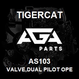 AS103 Tigercat VALVE,DUAL PILOT OPERATED CHECK | AGA Parts