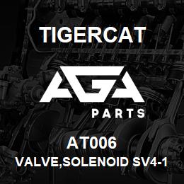 AT006 Tigercat VALVE,SOLENOID SV4-10 | AGA Parts