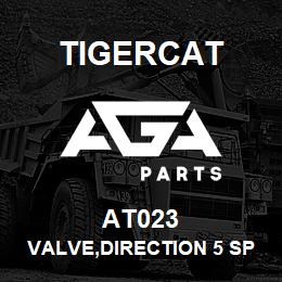 AT023 Tigercat VALVE,DIRECTION 5 SPOOL MIDINLET PILOT | AGA Parts