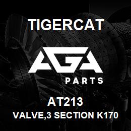 AT213 Tigercat VALVE,3 SECTION K170LS | AGA Parts