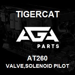 AT260 Tigercat VALVE,SOLENOID PILOT 4 WAY 2 POS'N 24V | AGA Parts