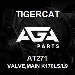 AT271 Tigercat VALVE,MAIN K170LS/L90LS KOMBI | AGA Parts