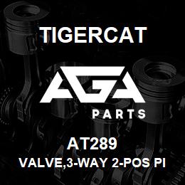 AT289 Tigercat VALVE,3-WAY 2-POS PILOT OPERATED | AGA Parts