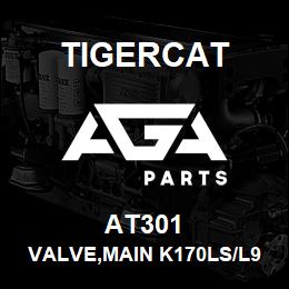 AT301 Tigercat VALVE,MAIN K170LS/L90LS KOMBI | AGA Parts