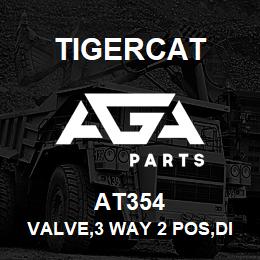 AT354 Tigercat VALVE,3 WAY 2 POS,DIFFERENTIAL SHIFT | AGA Parts