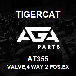 AT355 Tigercat VALVE,4 WAY 2 POS,EXTERNAL PILOT | AGA Parts