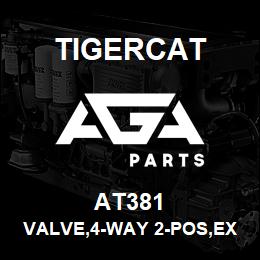 AT381 Tigercat VALVE,4-WAY 2-POS,EXTERNAL PILOT | AGA Parts