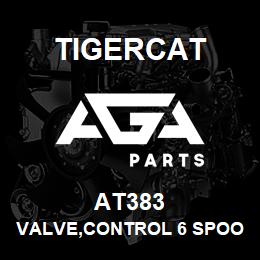 AT383 Tigercat VALVE,CONTROL 6 SPOOL F130CP 24V | AGA Parts