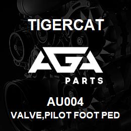 AU004 Tigercat VALVE,PILOT FOOT PEDAL | AGA Parts