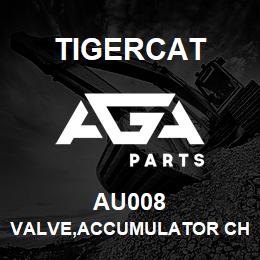 AU008 Tigercat VALVE,ACCUMULATOR CHARGING | AGA Parts