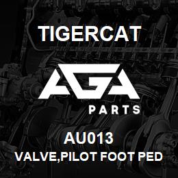 AU013 Tigercat VALVE,PILOT FOOT PEDAL(SERV.USE AU013EX) | AGA Parts