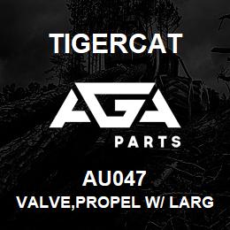 AU047 Tigercat VALVE,PROPEL W/ LARGE NEUTRAL BLEEDS | AGA Parts