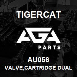 AU056 Tigercat VALVE,CARTRIDGE DUAL CROSSOVER RELIEF | AGA Parts